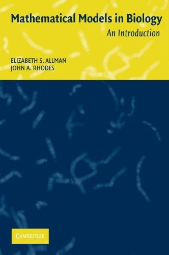 Mathematical models in biology: solution manual - download pdf
